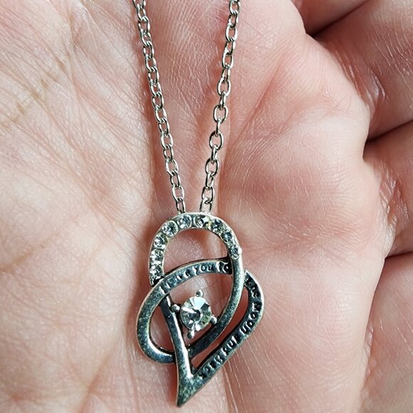 Amazon "I Love You To The Moon And Back" Pendant Necklace - Picture 11 of 16